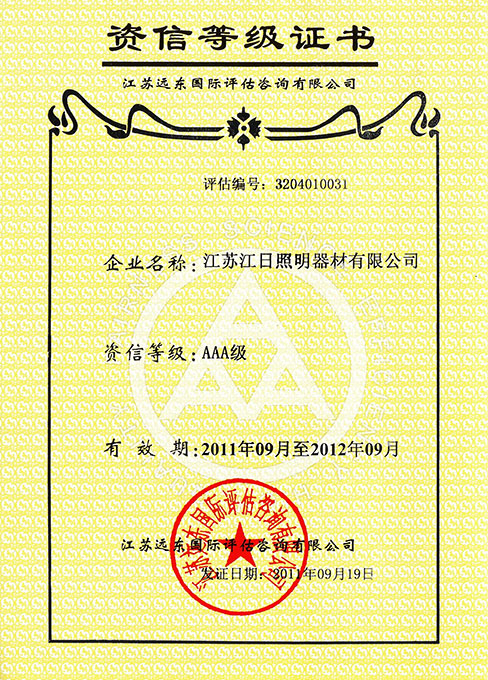 资信等级